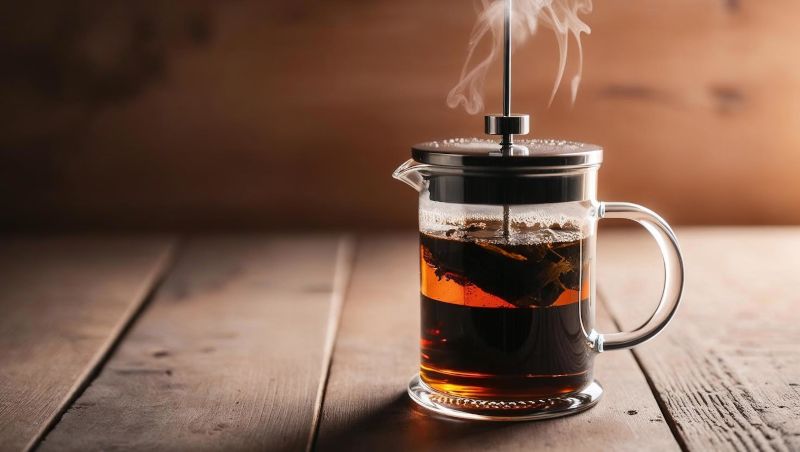 Jak parzyć yerba mate we frech pressie
