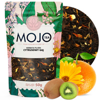 Herbata Czerwona Pu-erh CYTRUSOWY GAJ Kiwi Pomarańcza