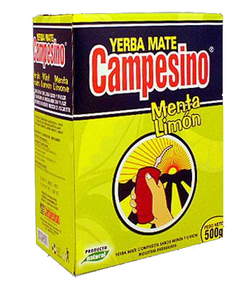 Yerba mate CAMPESINO MENTA LIMON