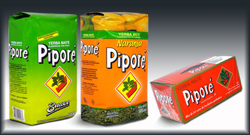 Yerba mate PIPORE Suave Naranja Cocido