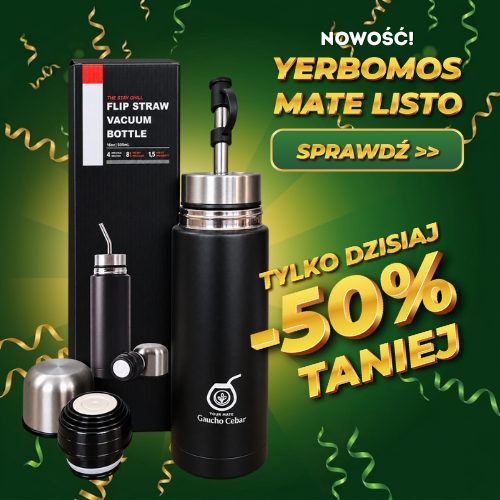 Premierowy yerbomos Mate Listo -50% taniej!