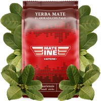 Yerba Mate Mateine Caffeine+ Mega Moc paragwajska, dymna 500g