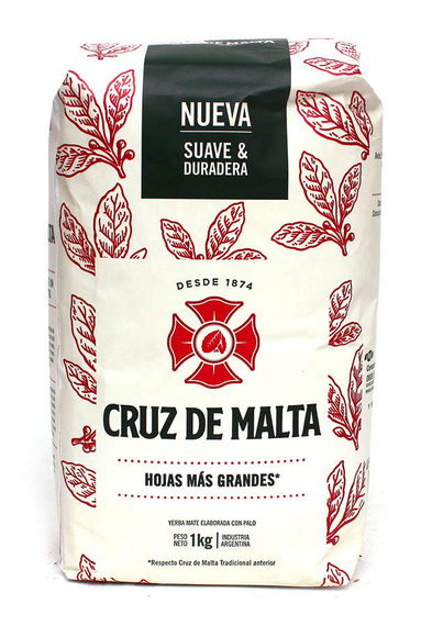 Yerba Mate Cruz de Malta Suave