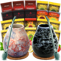WIELKI Zestaw Yerba Mate 20x50g Tykwa Bombilla dla dwojga GRATIS