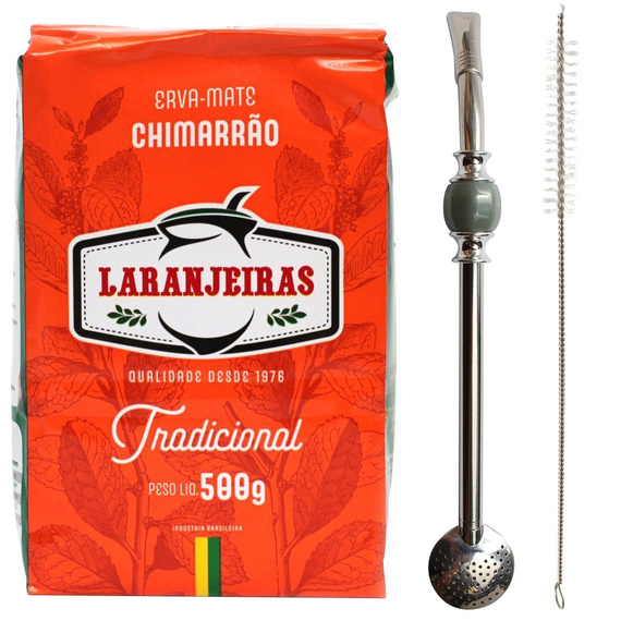 Zestaw Yerba Mate Chimarrao Laranjeiras Bombilla