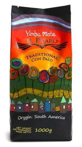 Zestaw 5kg Yerba Mate El Pajaro Tradicional Con Palo 5x1kg