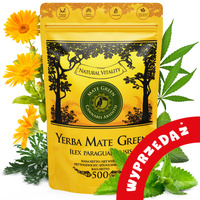 Yerba Mate Green Cannabis Absinth 500 g - lekko uszkodzone opakowanie