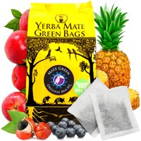 Yerba Mate Green Sin Humo Original Mas IQ Saszetki 25 sztuk  x 3 g