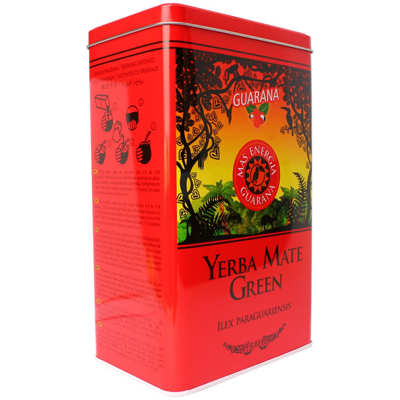 Yerba Mate Green Mas Energia Guarana 500g w puszce 