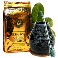 Zestaw Yerba Mate Green Premium + bombilla + matero