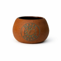 Naczynko do yerba mate "Orzech Laskowy" toczone na kole, ceramika handmade 250 ml