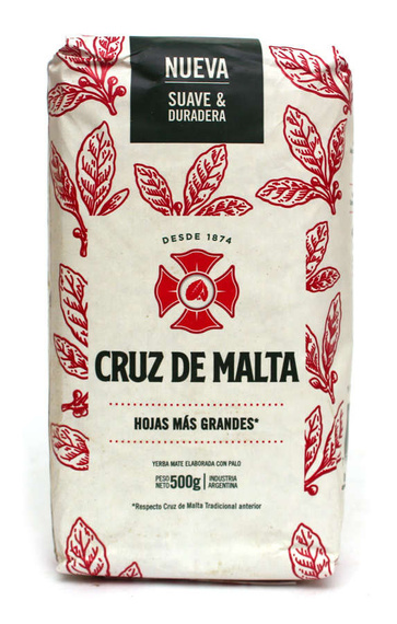 Yerba Mate Cruz de Malta Suave