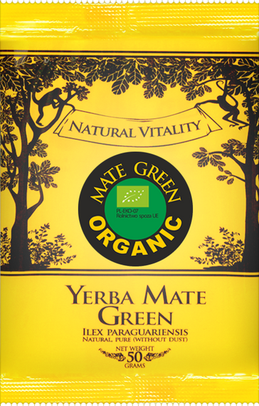 Yerba Mate Green ORGANIC BIO DESPALADA