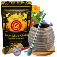 Zestaw Yerba Mate Green Guarana 500g + Akcesoria