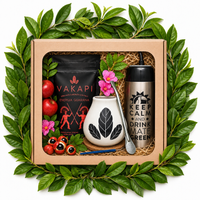 Zestaw NA PREZENT Yerba Mate Vakapi Energia Guarana 0,5kg 500g Yerbomos 4.0