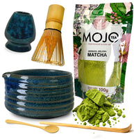 ZESTAW PREZENTOWY 6 SZT DO HERBATY MATCHA ZESTAW DO PARZENIA MATCHY ŁYŻKA