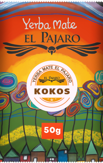 Yerba Mate El Pajaro Kokos 