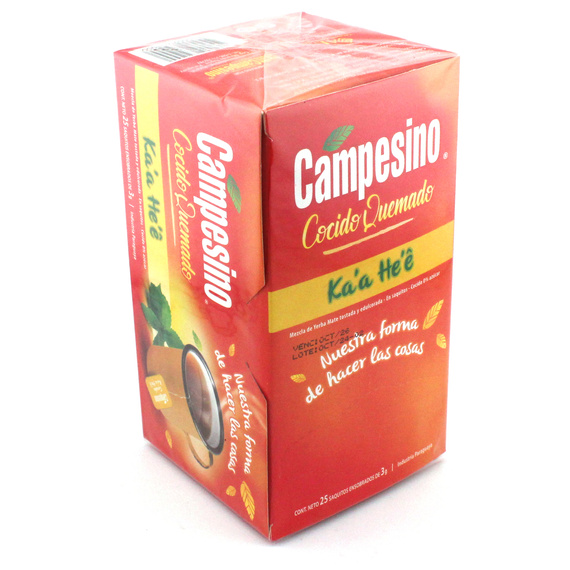 Yerba Mate Campesino Cocido Ka'a He'e con Stevia - saszetki 25 x 3g