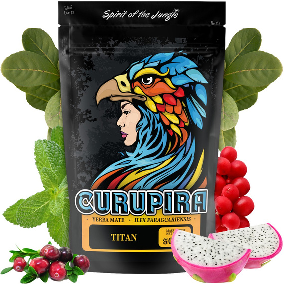 Yerba Mate Pajarito Suave Curupira Titan 2x 500g