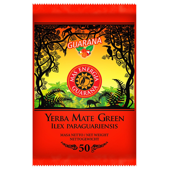 Yerba Mate Green MAS ENERGIA GUARANA