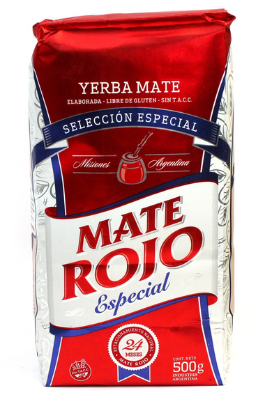 Argentyńska Yerba Mate ROJO Especial 500g Elaborada