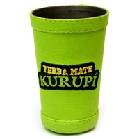 Matero Guampa Kurupi do Yerba Mate Terere ~220 ml - Jasnozielona