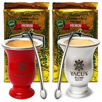 Zestaw dla dwojga Yerba Mate 2x1kg Porongo Yacuy Premium