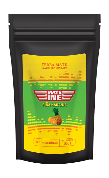 Yerba Mate Mateine Pina Naranja (doypack)