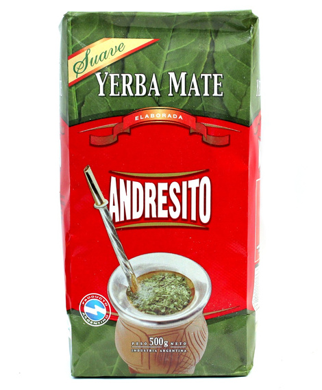 WYPRZEDAŻ-Yerba Mate ANDRESITO Suave 500 g - USZKODZONE OPAKOWNIE,  NAJLEPIEJ SPOŻYĆ PRZED 30.03.2025