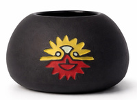 Naczynko do yerba mate "Iskra" toczone na kole, ceramika handmade 200ml