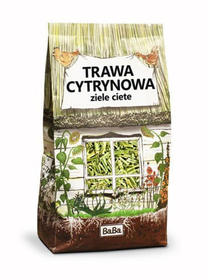 Trawa cytrynowa zioło cięte