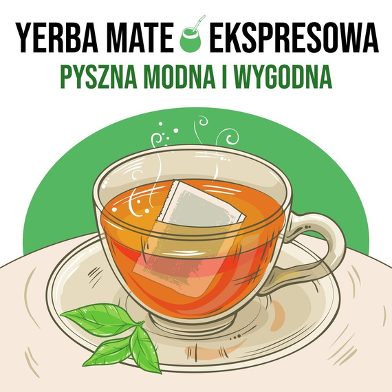 Yerba Mate Campesino Cocido Ka'a He'e con Stevia - saszetki 25 x 3g