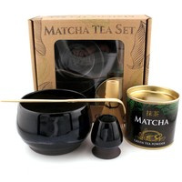 Zestaw Matcha Tea Set z ceramicznymi akcesoriami handmade w pudełku na prezent