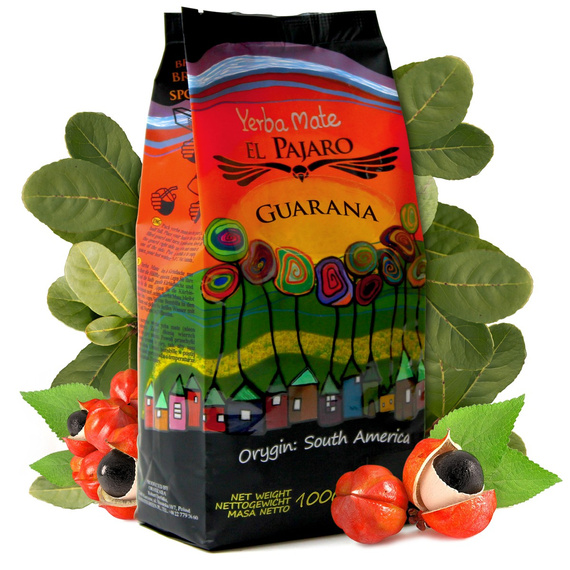 Yerba mate El Pajaro Guarana