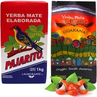 Yerba Mate El Pajaro Guarana PAJARITO  2x 1kg
