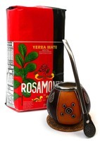 ZESTAW z Yerba Mate ROSAMONTE 500g Naturalna TYKWA