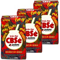 Yerba Mate CBSe ENERGIA GUARANA 3x 500g MOCNA