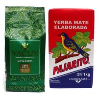 Yerba mate Pajarito Elaboarada Yacuy PU1 2x 1000 g 2kg Mocy