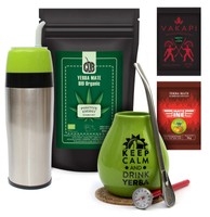 Zestaw Yerba Mate 500g Organic + Yerbomos