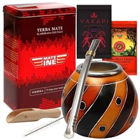 Zestaw do Yerba Mate Green Tykwa Bombilla Guarana