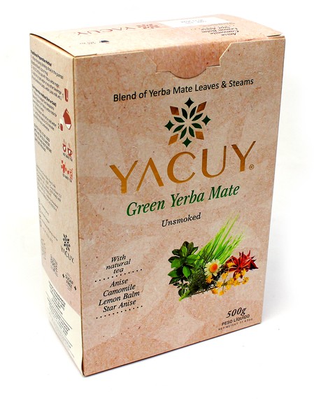  Yerba Mate Yacuy Lemon Balm Vaccum 500 g