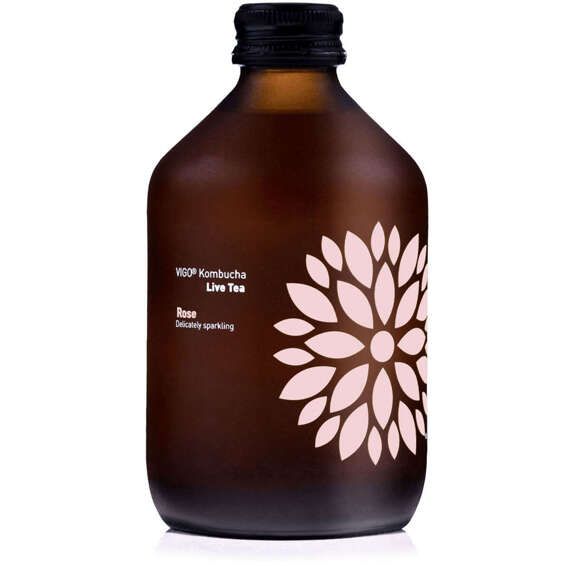 Napój herbaciany Kombucha Vigo Rose 330ml Róża