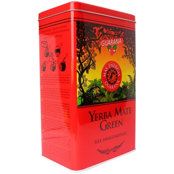 PS Yerba Mate Green Mas Energia Guarana 500g w puszce 