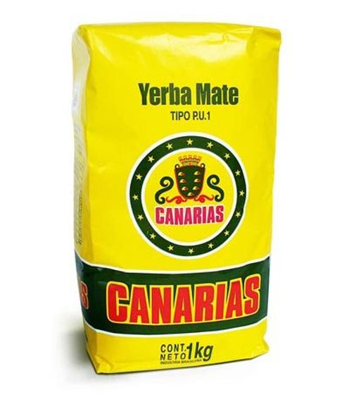 WYPRZEDAŻ -  Yerba Mate Canarias 1 kg - uszkodzone opakowanie