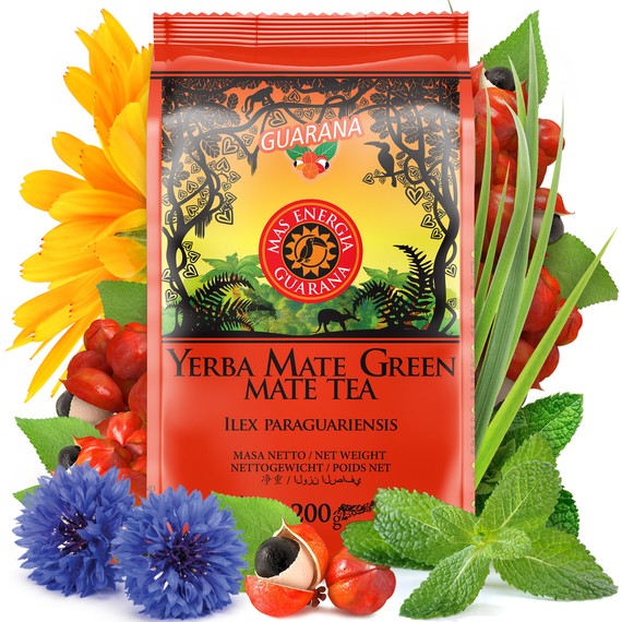 Yerba Mate Green MAS ENERGIA GUARANA