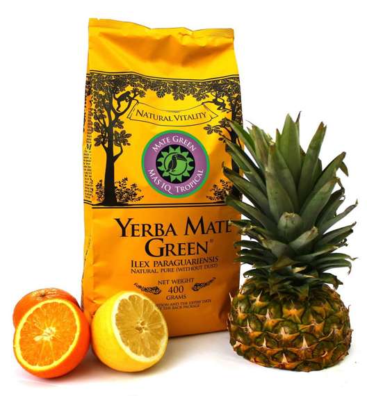 Yerba Mate Green MAS IQ Tropical 