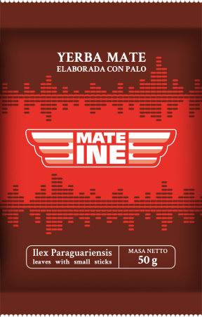 Yerba Mate Mateine Caffeine+ Mega Moc paragwajska, dymna 500g