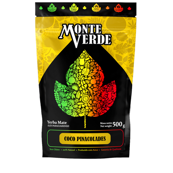 Yerba Mate Monte Verde Coco PinaColades 500g