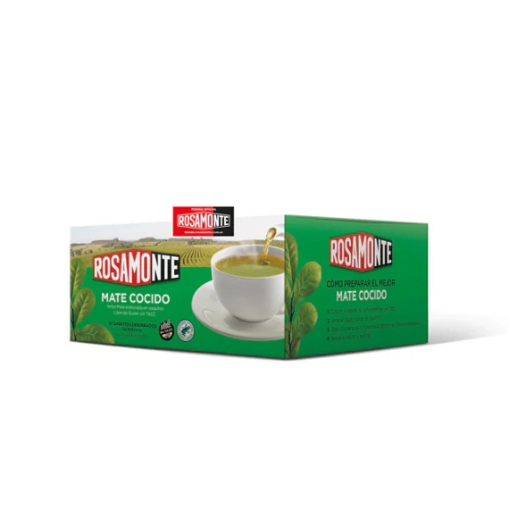 Yerba Mate Rosamonte Cocido 50 saszetek (50x3g)