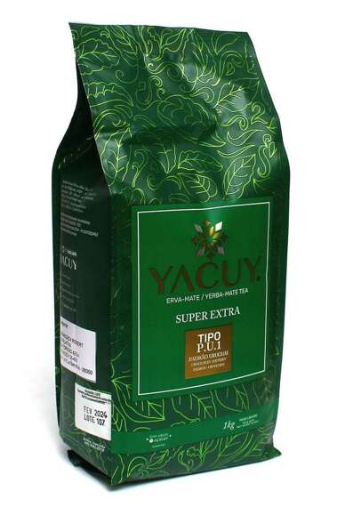 Yerba mate Pajarito Elaboarada Yacuy PU1 2x 1000 g 2kg Mocy